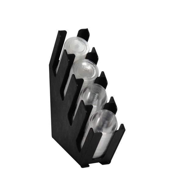 Dispense-Rite LID-4BT Countertop Cup and Lid Organizer, 4 section