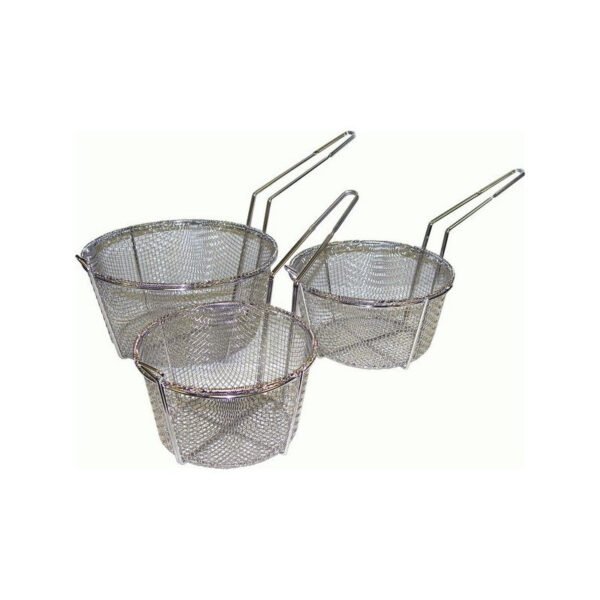 GSW STR-P09 9" Stainless Steel Vegetable Basket / Strainer