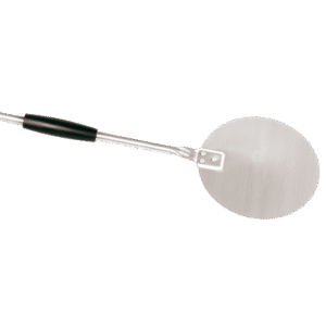 Paderno 41738-23 Stainless Steel Pizza Peel, Round 9" dia.